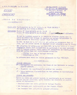 GUERRE ALGERIE ARMEE FRANCAISE  PARTICIPATION 13 DBLE AU PLAN BRICOLE  BOUGIE 1961 - Documenti