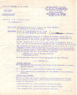 GUERRE ALGERIE ARMEE FRANCAISE  PARTICIPATION 13 DBLE AU PLAN BRICOLE  BOUGIE 1961 - Documents