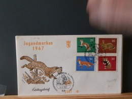 106/898  FDC ALLEMAGNE - Rodents