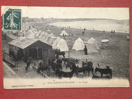 Cartolina - Francia - Les Sables-d'Olonne - La Plage - 1916 - Unclassified