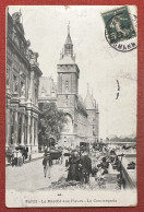 Cartolina - Francia - Paris - Le Marché Aux Fleurs - La Conciergerie - 1907 - Unclassified