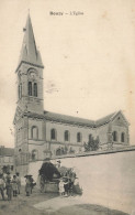 Bouzy * Rue Et église Du Village * Enfants Villageois - Sonstige & Ohne Zuordnung