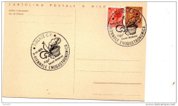 1976 CARTOLINA CON ANNULLO SPECIALE FIRENZE -  BIENNALE ENOGASTRONOMICA - Ganzsachen