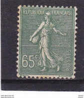 FRANCE 1927 SEMEUSE  LIGNEE Yvert  234 Neuf* MH Cote : 8 Euros - 1903-60 Semeuse A Righe