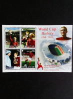 GIBRALTAR BLOCK 50 POSTFRISCH(MINT) FUSSBALL WM 2002 JAPAN UND SÜDKOREA - Gibilterra