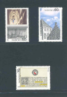 Netherlands 1986 Anniversaries And Events In The City Of Utrecht NVPH 1355/57 Yvert 1269/71 MNH ** - Neufs