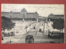 Cartolina - Lyon - Le Pont De L'Université Et Les Facultés - 1902 - Unclassified