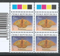 ** 1236 Czech Republic  Silver-washed Fritillary 2023 - Unused Stamps