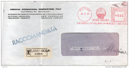 1981 LETTERA CON ANNULLO MILANO - Franking Machines (EMA)