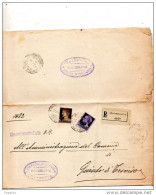 1944  LETTERA   CON ANNULLO   MONTEBELLUNA TREVISO - Storia Postale