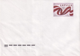 SA05 Latvia 1990 Unused Cover With Printed Stamp - Letonia