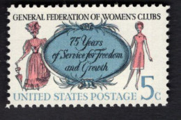 202339728 1966 SCOTT 1316 (XX) POSTFRIS MINT NEVER HINGED  - GENERAL FEDERATION OF WOMEN S CLUBS - Ungebraucht