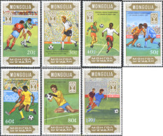 728963 HINGED MONGOLIA 1985 CAMPEONATO DEL MUNDO DE FUTBOL - Mongolia