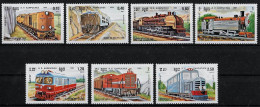 KAMPUCHEA - TRAINS - N° 463 A 469 - NEUF** MNH - Trains