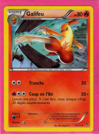 Carte Pokemon Francaise 2014 Xy Poings Furieux 13/111 Galifeu 90pv Neuve - XY