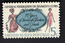 2006237891 1966 SCOTT 1316a (XX) POSTFRIS MINT NEVER HINGED  - GENERAL FEDERATION OF WOMEN S CLUBS TAGGED - Unused Stamps