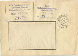 DDR 1965 CV MEISSEN - Briefe U. Dokumente