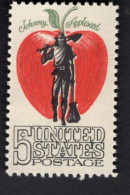 2006238563 1966 SCOTT 1317a (XX) POSTFRIS MINT NEVER HINGED  - AMERICAN FOLKLORE - JOHNNY APPLESEED TAGGED - Ungebraucht