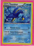 Carte Pokemon Francaise 2014 Xy Poings Furieux 24/111 Gamblast 100pv Holo Occasion - XY