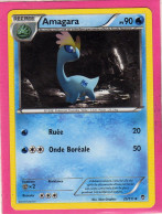 Carte Pokemon Francaise 2014 Xy Poings Furieux 25/111 Amagara 90pv Neuve - XY