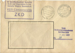 DDR 1966 CV CAMMERSWALDE - Briefe U. Dokumente