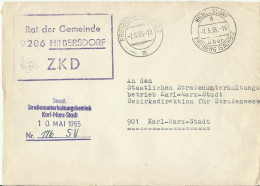 DDR 1965 CV HILBERSDORF - Briefe U. Dokumente