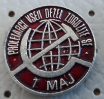 1. May Labour Day International Workers' Day Slovenia Ex Yugoslavia Pin - Altri & Non Classificati