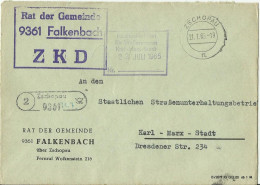 DDR 1965 CV FALKENBACH - Briefe U. Dokumente