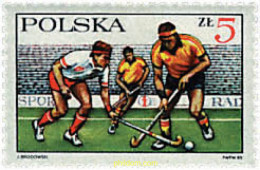 728968 HINGED POLONIA 1985 50 ANIVERSARIO DE LA ASOCIACION DEPORTIVA DE HOCKEY SOBRE HIERBA - Otros & Sin Clasificación