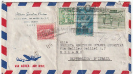 Cuba Kuba 1957 -  Postgeschichte - Storia Postale - Histoire Postale - Brieven En Documenten