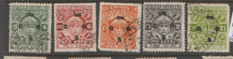 India  Cochin  Official  1933   Various Values    Fine Use - Cochin