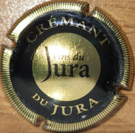 Capsule Crémant Du Jura Or Brillant & Noir Nr 10a - Placas De Cava