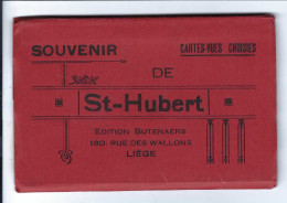 St-Hubert     10  CARTES VUES CHOISIES - Saint-Hubert
