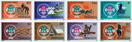 728969 HINGED RUANDA 1985 75 ANIVERSARIO DEL ESCULTISMO FEMENINO - Neufs