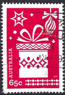 AUSTRALIA 2014 QEII 65c Red, Christmas-Gifts FU - Gebraucht