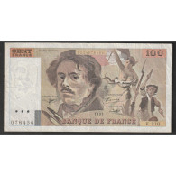 FAY 69BIS/5 - 100 FRANCS DELACROIX - 1993 - TYPE 1978 - "Imprimé En Continu" - K.210 - TTB - 100 F 1978-1995 ''Delacroix''