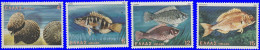 Grèce 1981. ~ YT 1434 à 39** - Coquillages, Poissons & Papillons - Unused Stamps