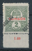 1916. Urgent - Misprint - Errors, Freaks & Oddities (EFO)