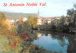 SAINT ANTONIN NOBLE VAL  Aspect Romantique De La Ville   9 (scan Recto Verso)KEVREN0740 - Saint Antonin Noble Val