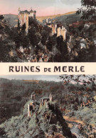 19 ARGENTAT Ruines De Merle  32 (scan Recto Verso)KEVREN0738 - Argentat