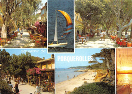 83 Porquerolles  Souvenir Multivue  40 (scan Recto Verso)KEVREN0732 - Porquerolles