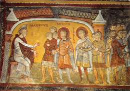 86 SAINT SAVIN SUR GARTEMPE Peinture Murale Comparution Des Saints Devant Maximus  65 (scan Recto Verso)KEVREN0749 - Saint Savin