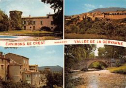 26  Environs De CREST Vallée De La GERVANNE   72 (scan Recto Verso)KEVREN0751 - Crest