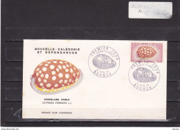 NOUVELLES CALEDONIE 1970 FDC  PORCELAINE CRIBLE Yvert 370 - FDC