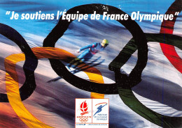 SKI Albertville 1992 JO D'hiver équipe De France   59 (scan Recto Verso)KEVREN0765 - Olympische Spelen