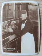 [-50%] Publicité - De Koninck - Hoge Gisting - Bière - Plaque Métalique 10/15cm - De Ingretienten - Targhe In Lamiera (a Partire Dal 1961)