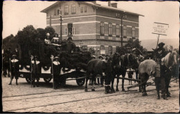 ! Seltene Alte Fotokarte, Photo, Festumzug, Schlawe In Pommern, Schlachthof, Slawno, Westpommern, Ereignis, Polen - Pommern