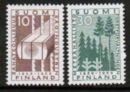 1959 Finland, Saw Mill ** - Unused Stamps