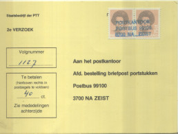 Postzegels > Europa > Nederland > Strafportzegels Betaalverzoek Tgv Port (16657) - Postage Due