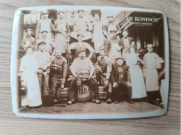 Publicité - De Koninck - Hoge Gisting - Bière - Plaque Métallique 10/15cm - De Oorsprong - Blechschilder (ab 1960)